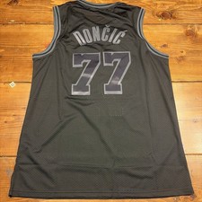 Luka Doncic LA Lakers Blacked Out #77 Jersey New Stitched Men’s XL picture