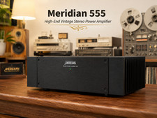 Meridian 555 🌈RaRe🌈 High-End Vintage Stereo Power Amplifier picture