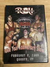 RING of HONOR One Year Anniversary Show 2003 DVD ROH Danielson Corino AJ Styles picture