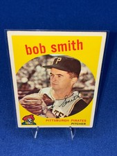 Vintage 1959 Topps Bob Smith #83 Pittsburgh Pirates Excellent picture