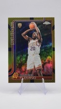 2025-2026 Topps Chrome Update Rasheer Fleming Gold Basketball Refractor /50 #181 picture