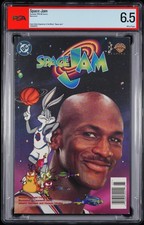 DC Comics Space Jam  1996  Michael Jordan PSA GRADED COMIC NEWSTAND PSA 6.5 picture