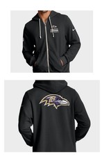 Nike Baltimore Ravens Sideline Player Issue Dri-FIT Hoodie Sz XXL Jackson Henry picture
