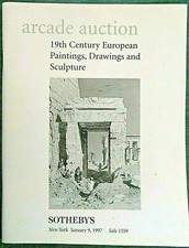 Sotheby's Catalog 19th Century European Paintings Drawings Sculpture picture