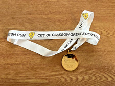 Rare 1995  Glasgow Half Marathon Medal. Scotland Running Athletics picture