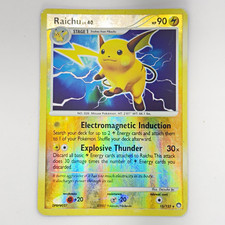 Raichu Mysterious Treasures 15/123 Rare Reverse Holo Pokemon TCG HP picture