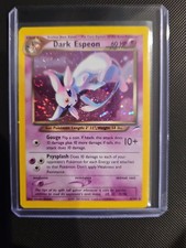 Pokémon TCG Dark Espeon 4/105 Neo Destiny Holo Rare English LP- W/Mega Swirl  picture