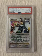 2009 POKEMON PLATINUM ARCEUS #94 ARCEUS LV.X HOLO PSA 8 picture