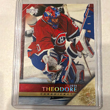 Upper Deck 2005-06 Jose Theodore Set #347 Montreal Canadiens High Gloss 6/10 picture