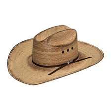 Alamo Men's Fire Palm Straw Western Cowboy Hat T65210 picture