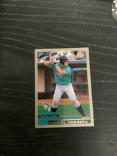 2000 Topps Miguel Cabrera Rookie T40 Florida Marlins picture