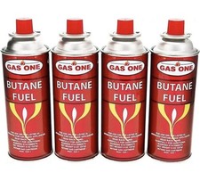 4 Pack Gas One Butane Fuel picture