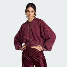adidas women SST DOUBLE LAYERED CROPPED TRACK TOP picture