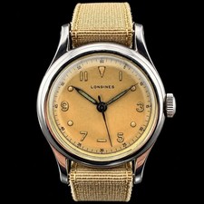 VINTAGE LONGINES REF. 23044-93 MANUAL WIND CENTER SECONDS 33MM 1940'S picture