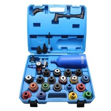 26pcs Car Truck Engine Oil Filler Funnel Filling No-Spill Tool Kit With Adapters picture