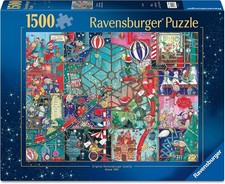 NEW & SEALED Ravensburger 01934 The Elf Factory 1500 Pc Jigsaw Puzzle USA SELLER picture