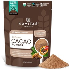 Navitas Organics Cacao Powder Organic Unsweetened Superfood Cocoa 24 oz picture
