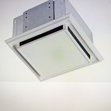 Broan 682 Bathroom Ventilation Fan with Charcoal Filter and White Plastic-Grille picture