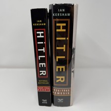 Ian Kershaw Hitler Hubris & Nemesis 2 Book Set First Editions 1889-1945  picture
