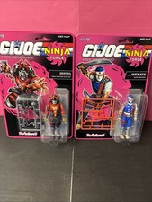 2026 SUPER 7 REACTION GI JOE NINJA FORCE 3.75” DESTRO & QUICK KICK SET IN HAND picture