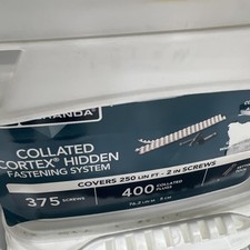 Veranda Collated Cortex Hidden Fastening System 375 Screw 400 White Plugs picture