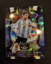 2025-26 Select Road To FIFA World Cup Lionel Messi Cracked Black Ice /380 picture