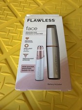 Flawless Beauty Finishing Touch Face Cordless Hair Remover w/ LED Ring Light picture