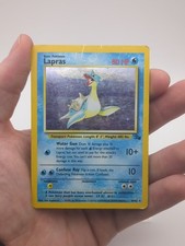 Lapras 10/62 Fossil Holo HP picture