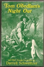DARRELL SCHWEITZER Tom O'Bedlam's Night Out SIGNED HARDCVR 1st ed STEPHEN FABIAN picture