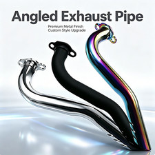 Exhaust Pipe Header Kit For Predator 212cc 224cc 196cc 5.5hp 6.5hp Go Kart picture