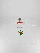 Vintage Ugly Christmas T-Shirt Mistletoe Large Funny Joke Sexual Inappropriate picture