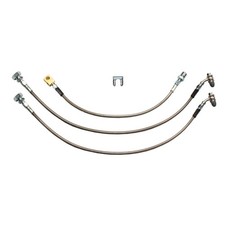 Stainless Braided Brake Hose Kit For 2-4