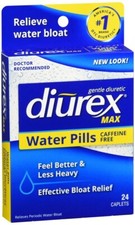 Diurex Max Water Pills Gentle Diuretic Caplets 24ct picture