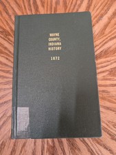 History of WAYNE COUNTY Indiana Andrew Young 1872 RICHMOND Hagerstown picture