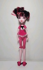 Monster High Dead Tired Sleepover Draculaura Doll with Shoes Original Gen1 2008  picture