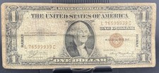 (2) 1935A $1.00 Silver Certificates Hawaii (2) 1934 Notes (1) 1928 B Note Silver picture