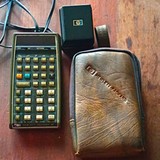 Hewlett-Packard HP 67 Vintage Programmable Calculator w/ Case & AC Adapter picture