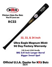 KR3 RC22 33.5 in Eagle Magnum ULTRA  Baseball Composite Wood Bat 90 Day Warranty picture