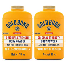 Gold Bond (Talc-Free) Medicated Body Powder 10 oz (283 g) Pack of 2 picture