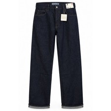 Uniqlo JW Anderson Mens Straight Jeans Indigo Navy Blue 32x32 NWT picture
