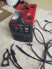 Lincoln Electric Easy MIG 140 Wire Feed Welder 120V - Tested Gun & Ground Clamp picture