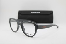NEW ARNETTE AN 7258U 2841 MATTE GREY AUTHENTIC EYEGLASSES 50-20 picture