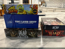Game Lot: Dead of Winter, King of Tokyo, Iliad, Here to Slay, Tiny laser  Heist picture