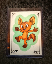 2026 Topps VeeFriends Chrome Amped Aye Aye Rusty Gilligan Sketch 1/1 picture