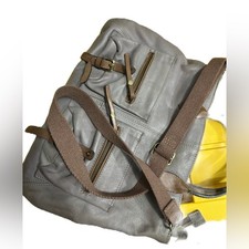 Sundance Italian Leather Women's Taupe Large Tote Crossbody Bag picture