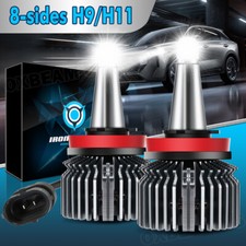 8/6/4-sides H11 LED Headlight Low Beam Bulbs 6500K Super Bright Lamp Free Return picture