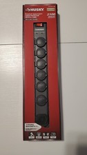 Husky 8 Ft. 14/3 Heavy Duty 6-Outlet 2100 Joule Surge Protector,  picture