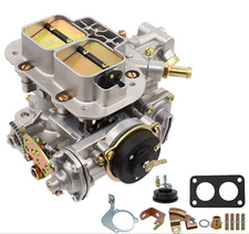 2 Barrel Carburetor for Jeep 4.2L Wrangler 1987-89 Wagoneer 1980-83 Weber 38/38 picture