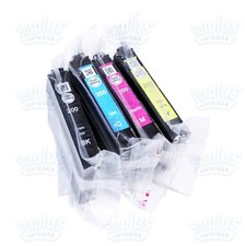 4 Genuine Epson 200 Black & Color XP300 XP310 WF2530 WF2540 WF2520 (NOT Initial) picture