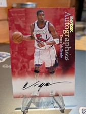 1999 Skybox Premium Autographics Auto Tracy McGrady Raptors Rare SP BGR picture